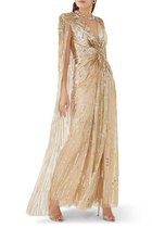 CAPE GOWN:Gold :12